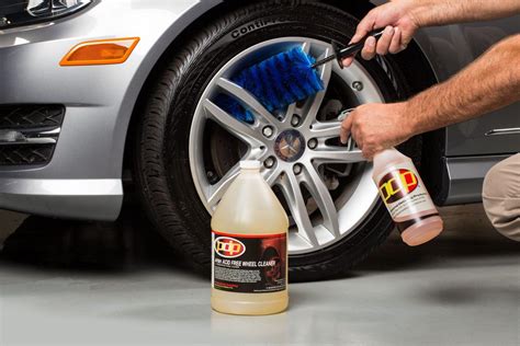 Magical wheel and tire cleaner